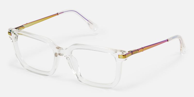 Denbeigh - Rectangle Crystal Eyeglasses