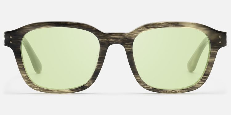 Rainier - Green Tint Earth Tone Marble Shades | Vooglam