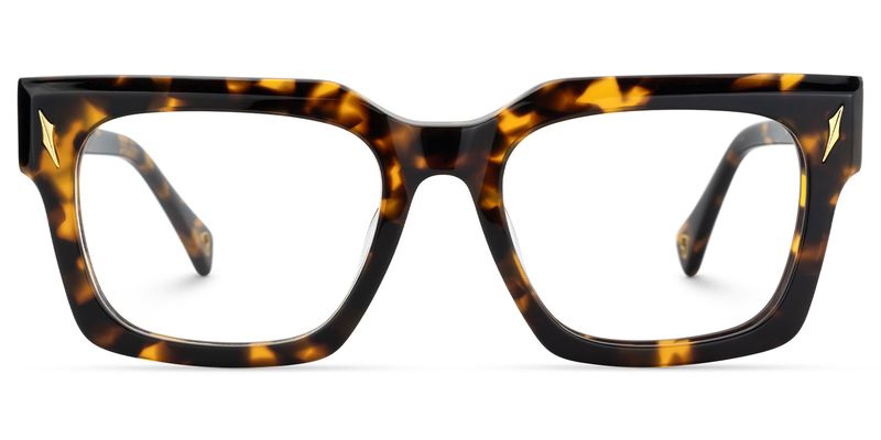 Mahola - Rectangle Tortoise Eyeglasses