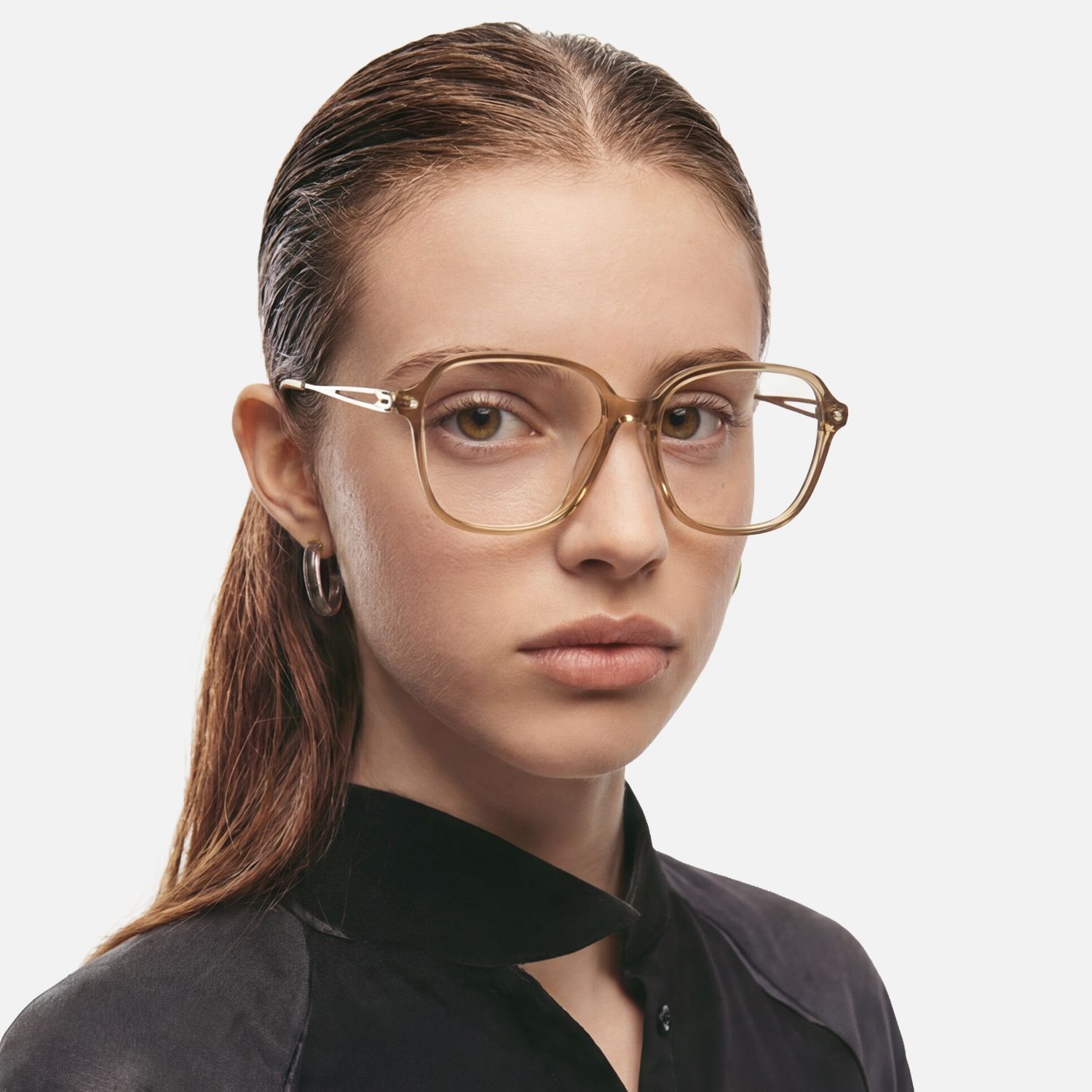 Explore the design story of Odyssey - Square Brown Eyeglasses | Vooglam