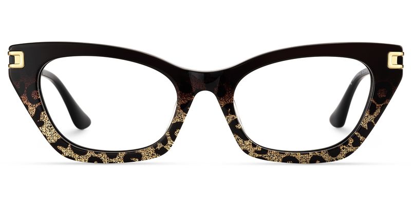 Siren - Cat Eye Two-tone Eyeglasses