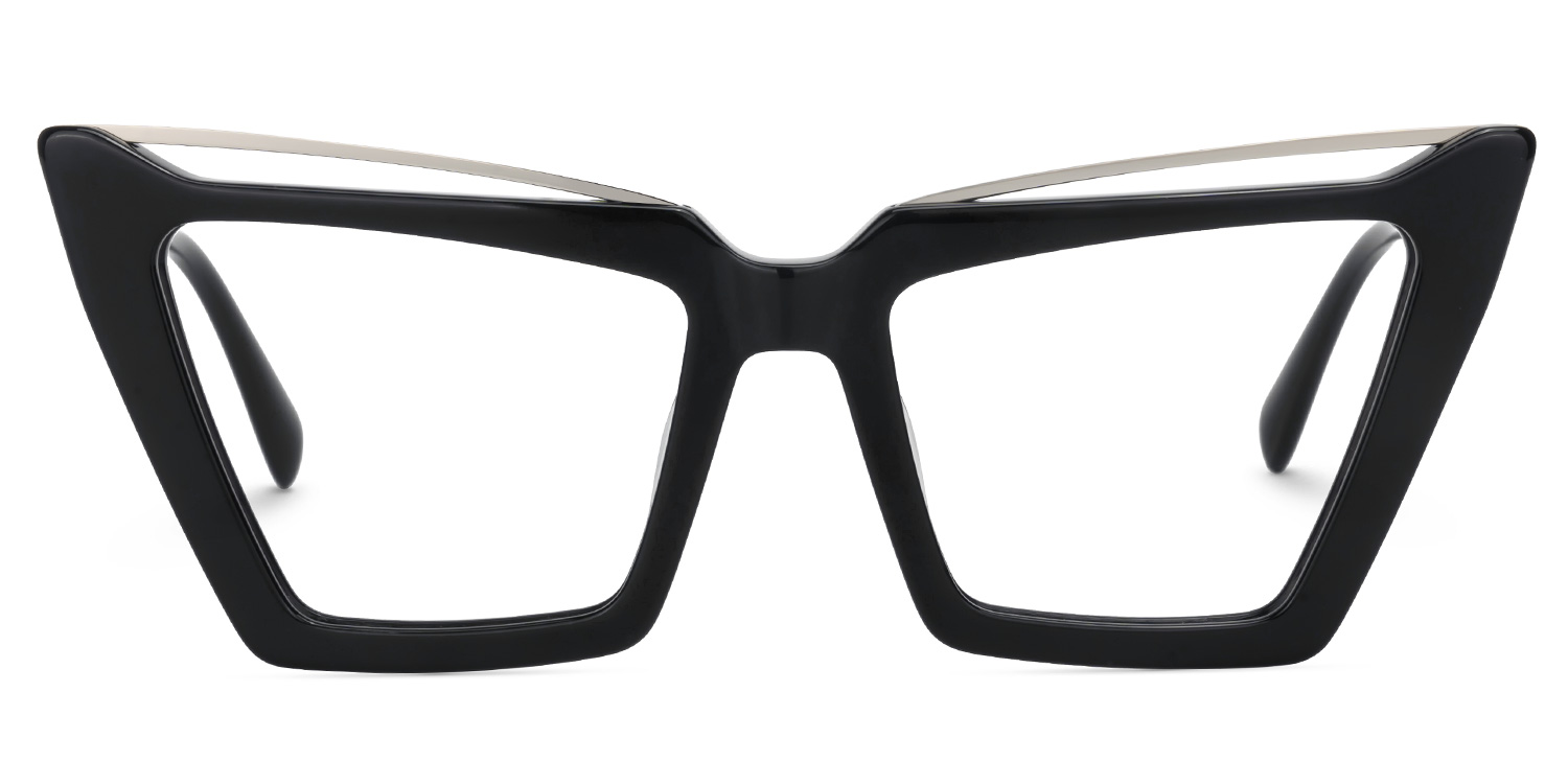 Sabrina - Rectangle Crystal Eyeglasses