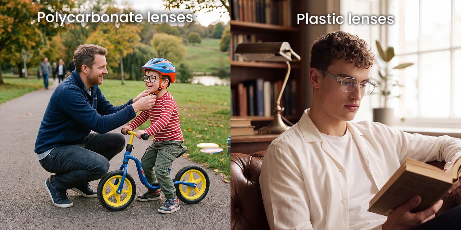 wearing correct glasses for different occasions