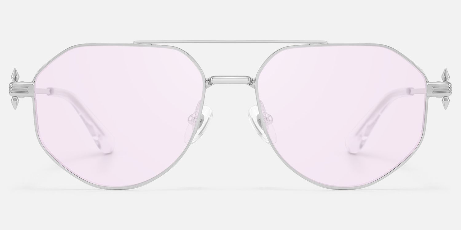 Aegis - Aviator Silver Sunglasses product detail 2