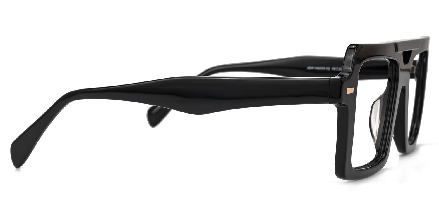 Irwin - Aviator Black Eyeglasses | Vooglam 4