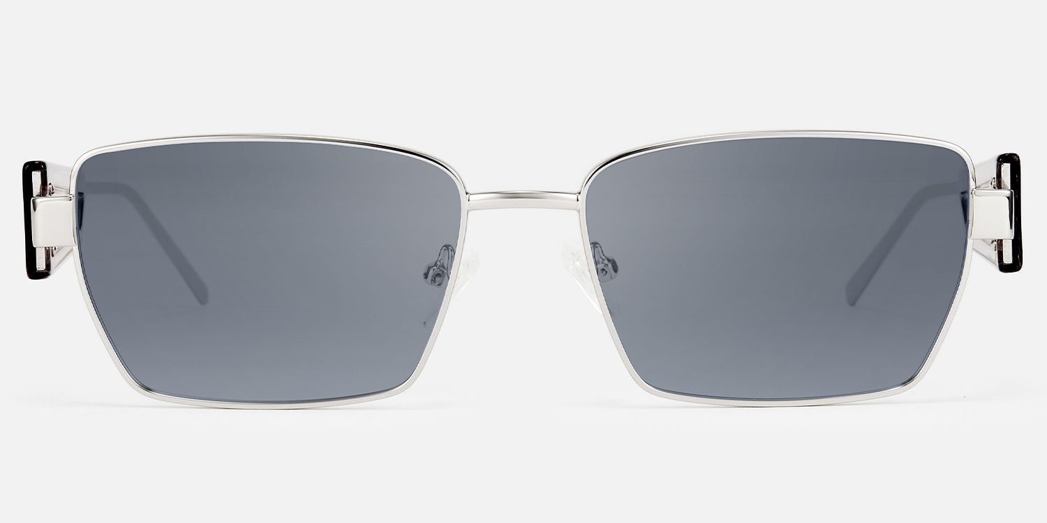 Rogue - Rectangle Silver Sunglasses product detail 2