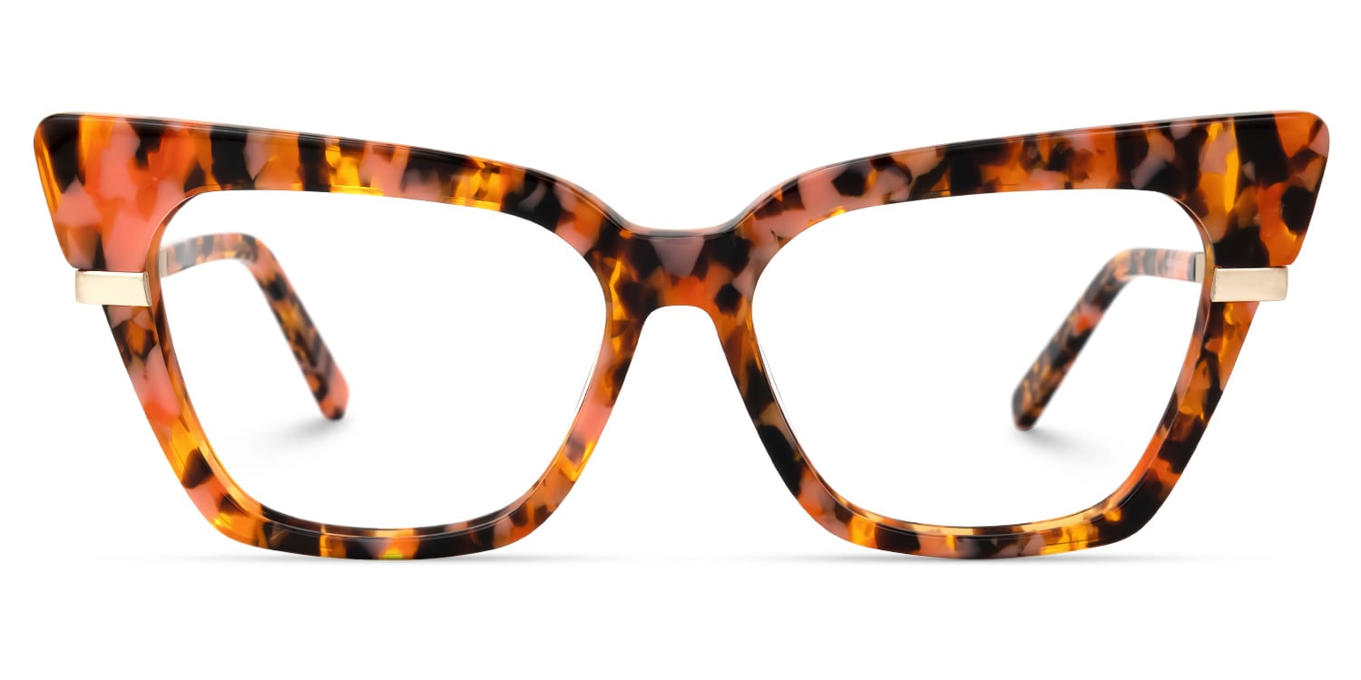 

Mariana - Cat Eye Orange/Tortoise Eyeglasses