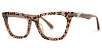 Jaiana - Cat Eye Animal Eyeglasses | Vooglam Front View