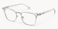 Preppy - Rectangle Transparent Eyeglasses - 3
