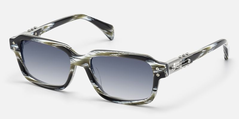 Anacortes - Gray Horn Rim Gradient Guitar Shades | Vooglam