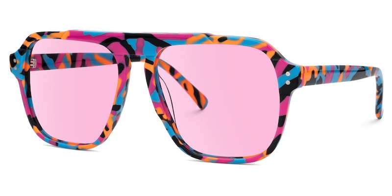 Sosa - Aviator Multicolor Sunglasses