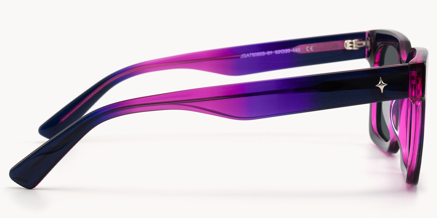 Loop - Square Two-tone Sunglasses - 3