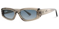 Quentin - Rectangle Grey Sunglasses - 3