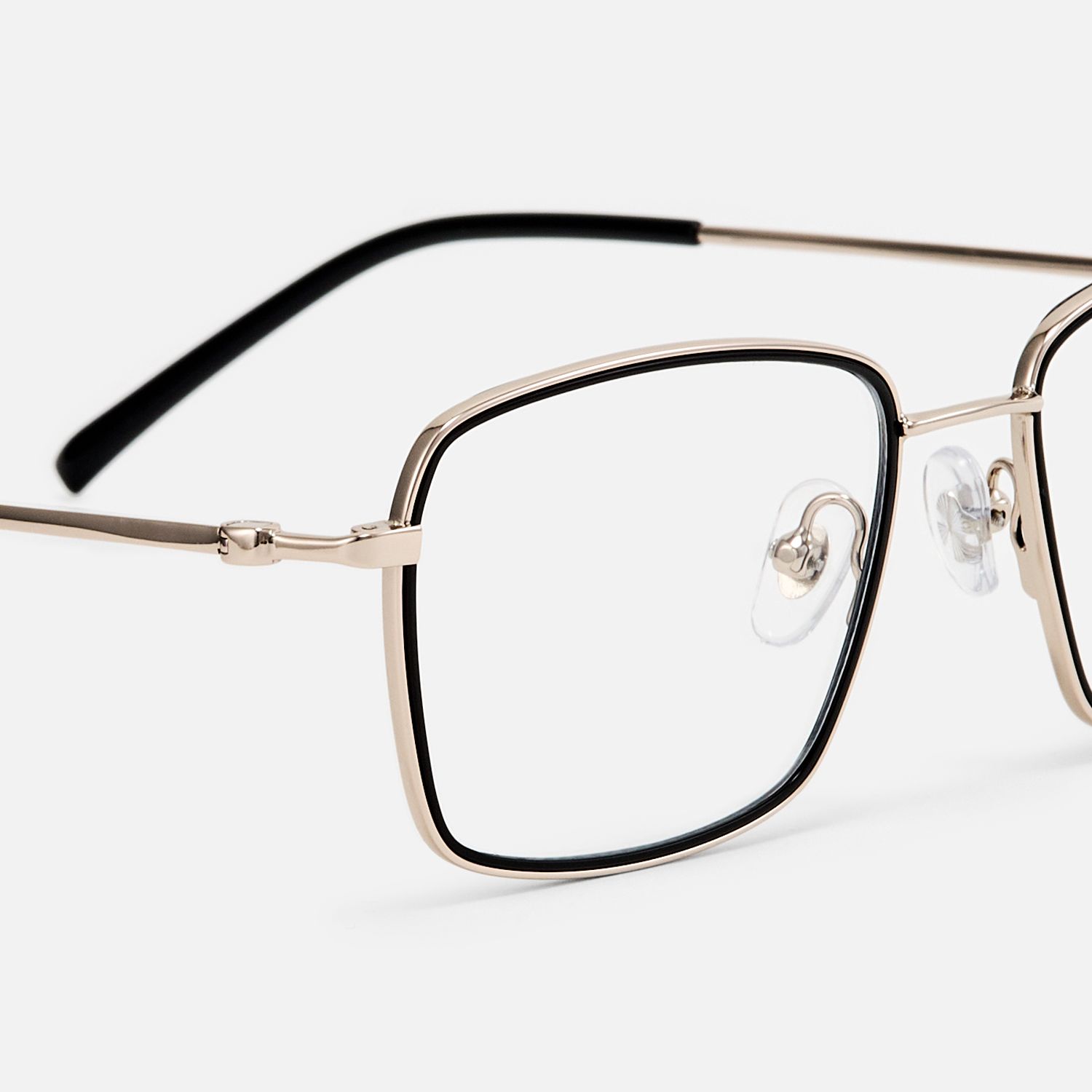 Marlene - Rectangle Black Eyeglasses product detail 4
