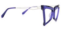 Elihu - Butterfly Purple Eyeglasses | Vooglam 