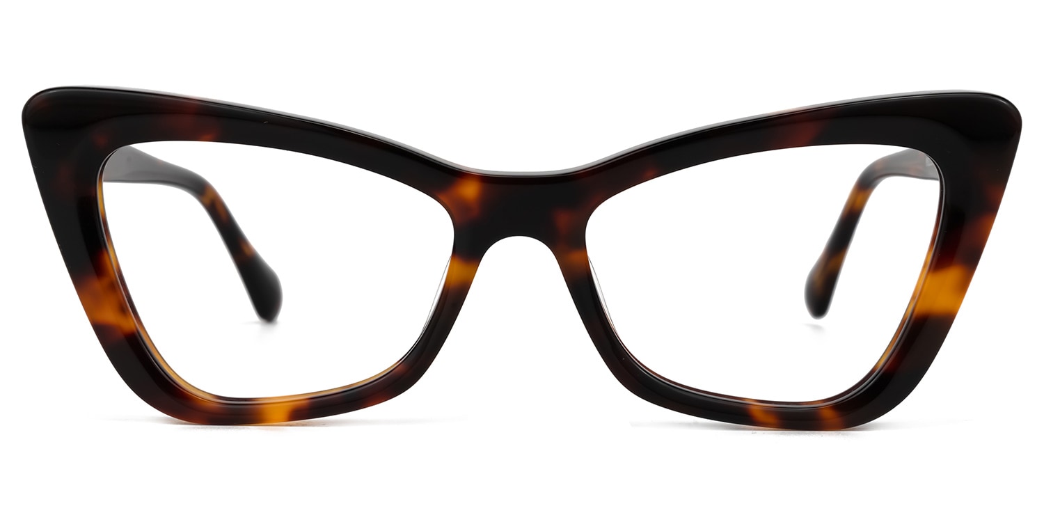 Edgerton Cat Eye Tortoise Eyeglasses Vooglam