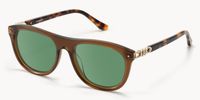 O'Keeffe - Aviator Brown Sunglasses - 2