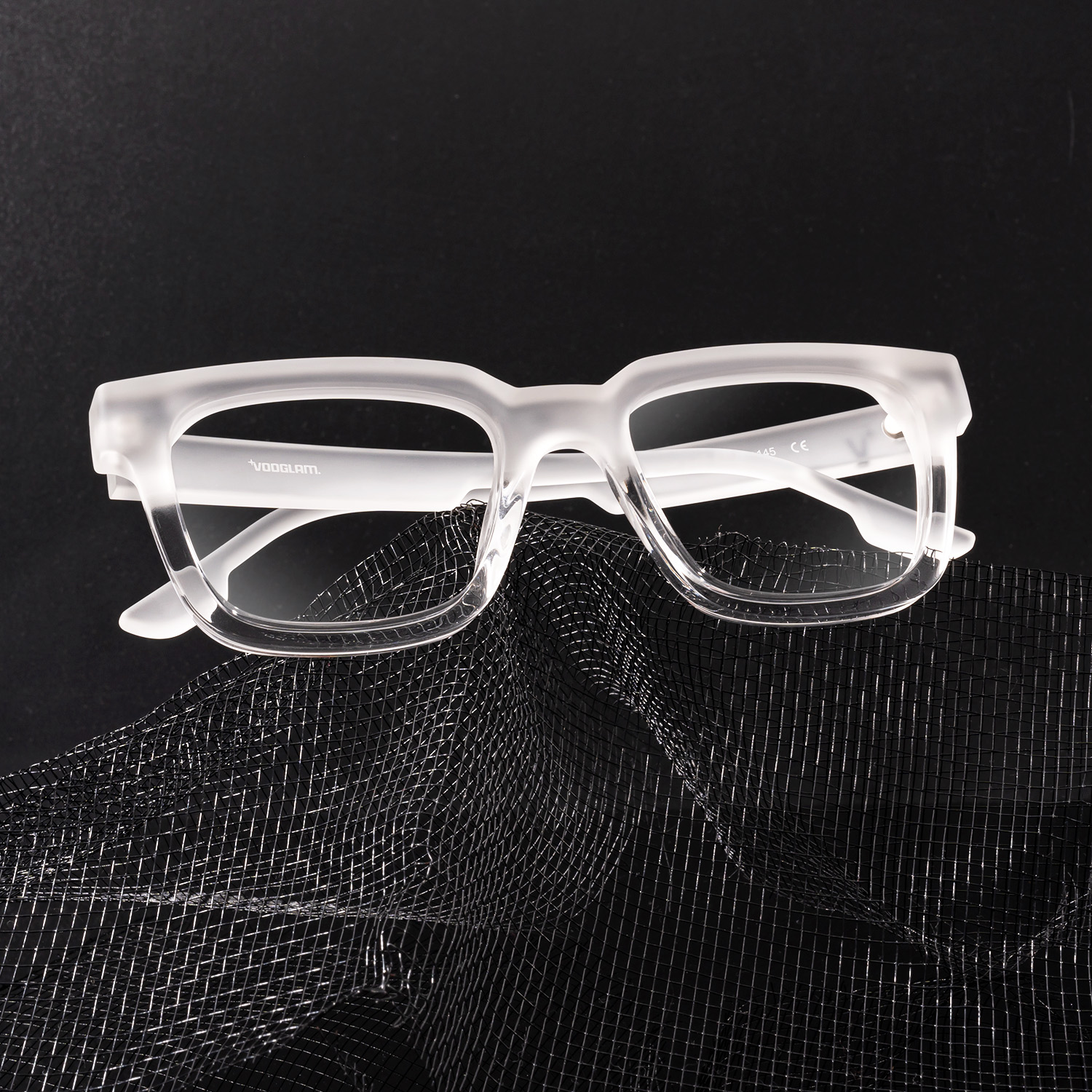 Strobe - Rectangle Transparent Eyeglasses - 3