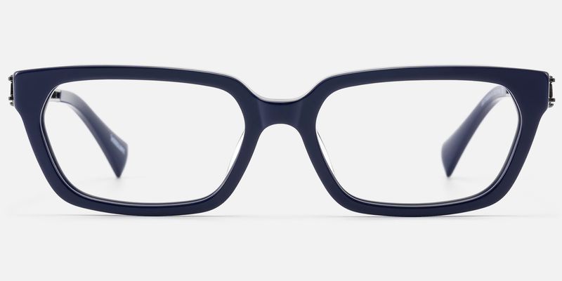 Scarpa - Blue Gunmetal Wire Temple Glasses | Vooglam