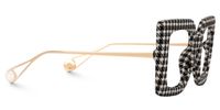 Faustus - Square Pattern Eyeglasses | Vooglam