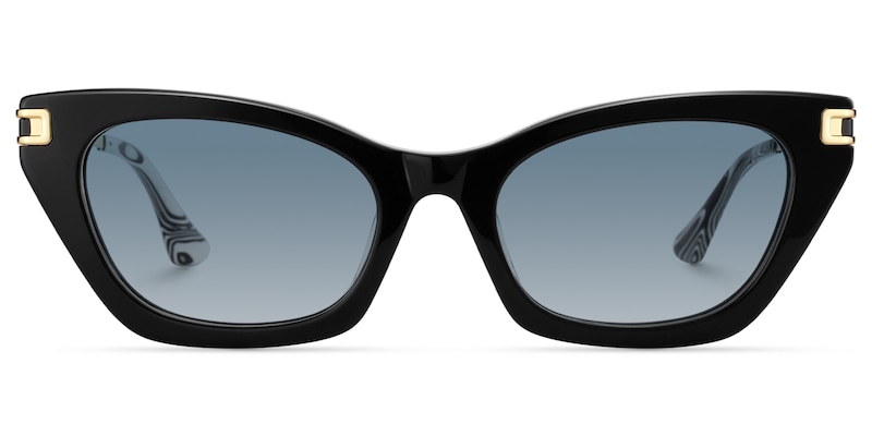 Siren - Cat Eye Black Sunglasses