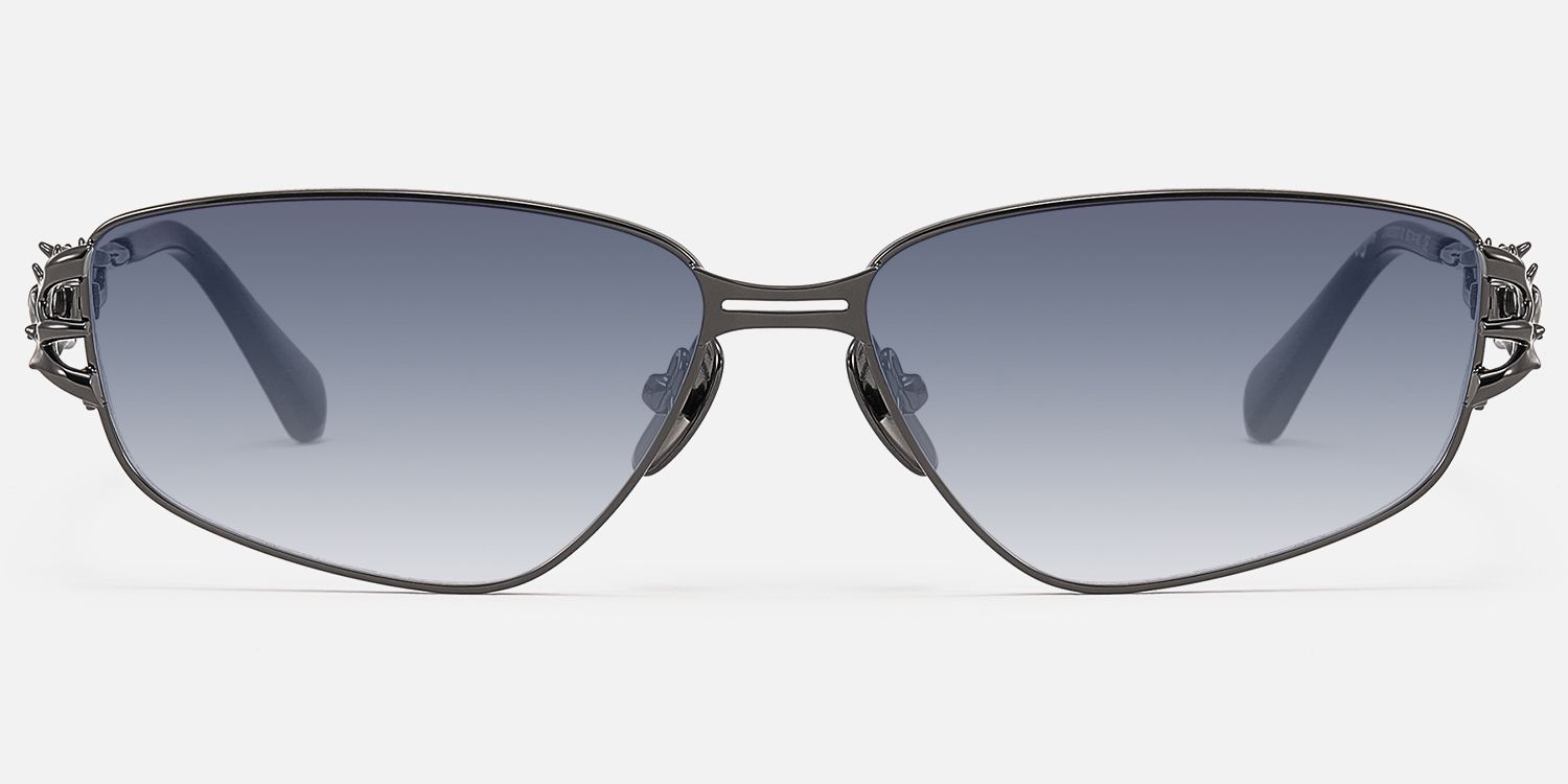 Spine - Geometric Grey Sunglasses product detail 2