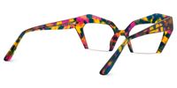 Aeneas - Cat Eye Multicolor Eyeglasses | Vooglam Side View