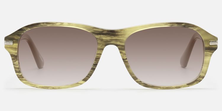 Albini - Green Wood Grain Gradient Brown Shades | Vooglam