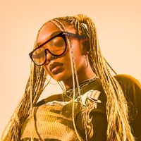 Patrice - Bold Designed Black Aviator Frame Glasses │Vooglam On Model