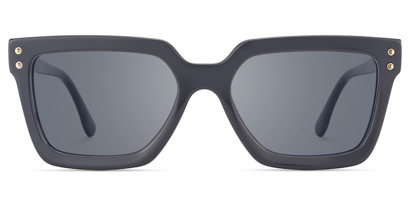 Cavalier - Rectangle Grey Sunglasses