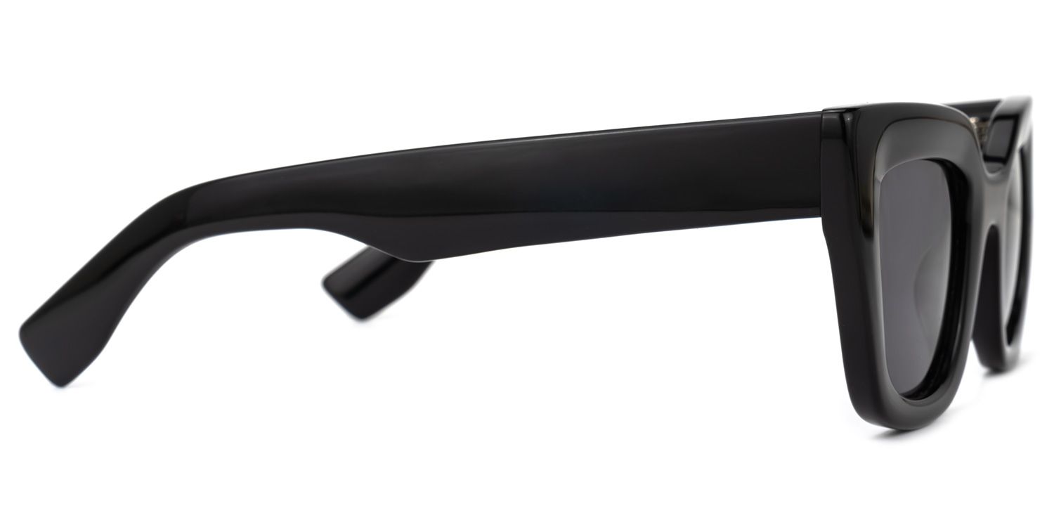 Delarosa - Cat Eye Black Sunglasses | Vooglam 4