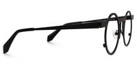 Adkins - Round Black Eyeglasses | Vooglam 