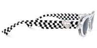 TADA - Oval Crystal Sunglasses - 5