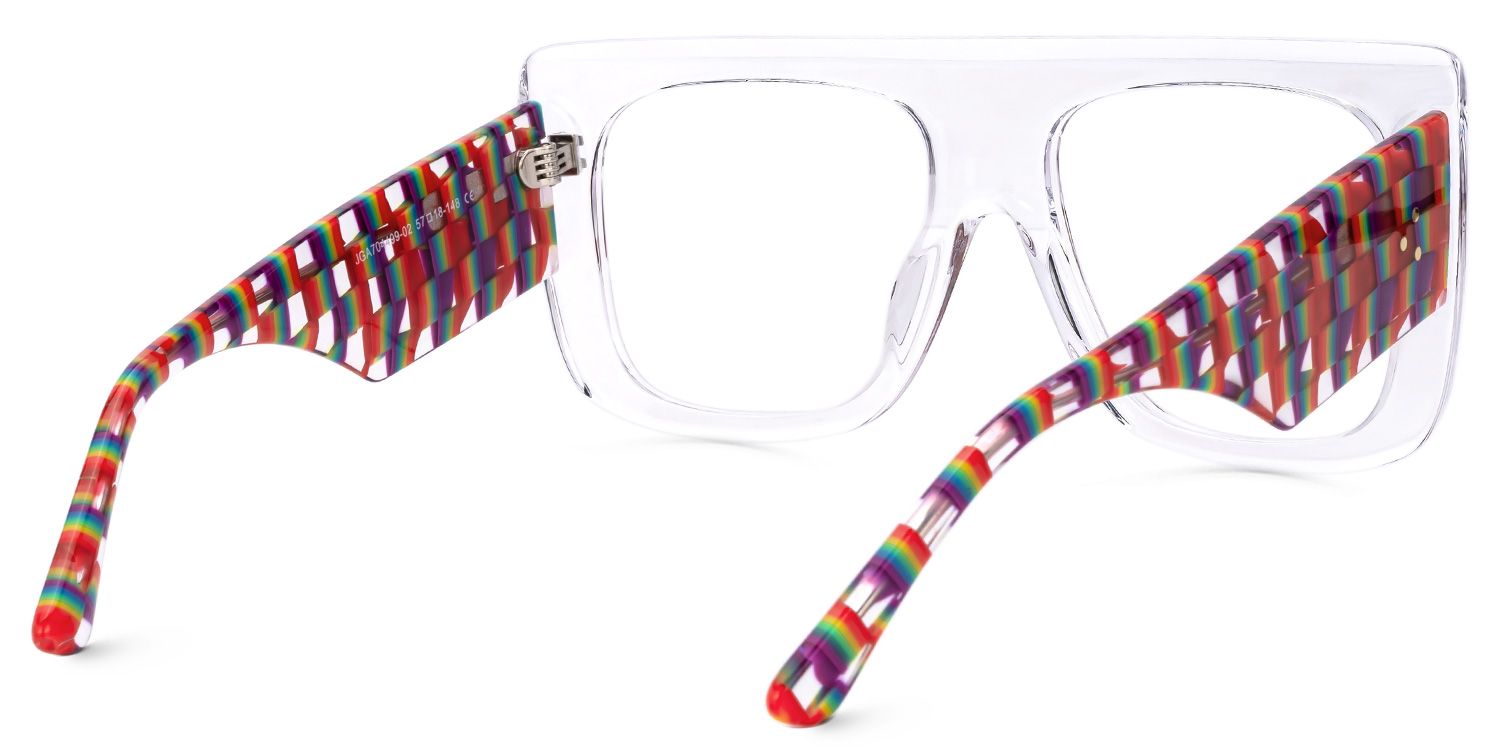 Halian - Aviator Crystal Eyeglasses product detail 3