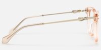 Wander - Cat eye Champagne Eyeglasses | Vooglam Side View