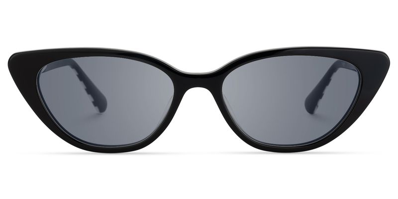 Harena - Cat Eye Black Sunglasses