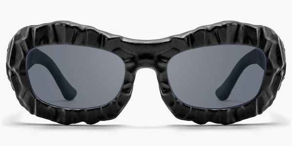 The Geologist - Geometric Black Sunglasses