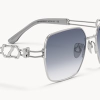 The Architect - Rectangle Silver Sunglasses - 4