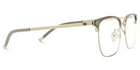 Chord - Rectangle Green Eyeglasses - 4