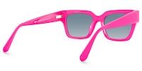 Qacha - Square Pink Sunglasses - 4