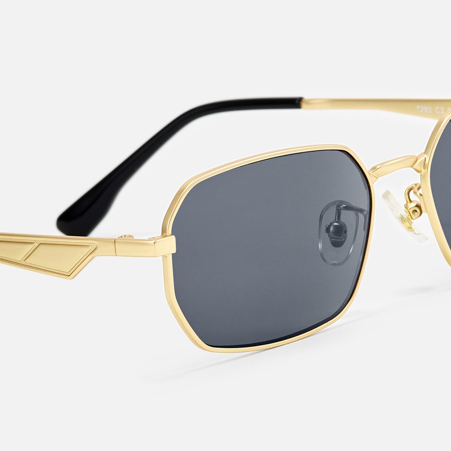 Aether - Geometric Gold Sunglasses product detail 4