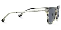 Denbeigh - Rectangle Pattern Sunglasses - 4