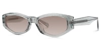 Vesper - Geometric Blue Sunglasses - 2