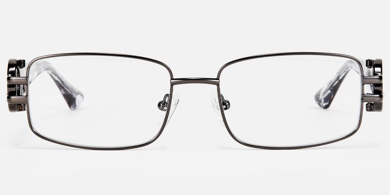 Aurae - Rectangle Grey Eyeglasses