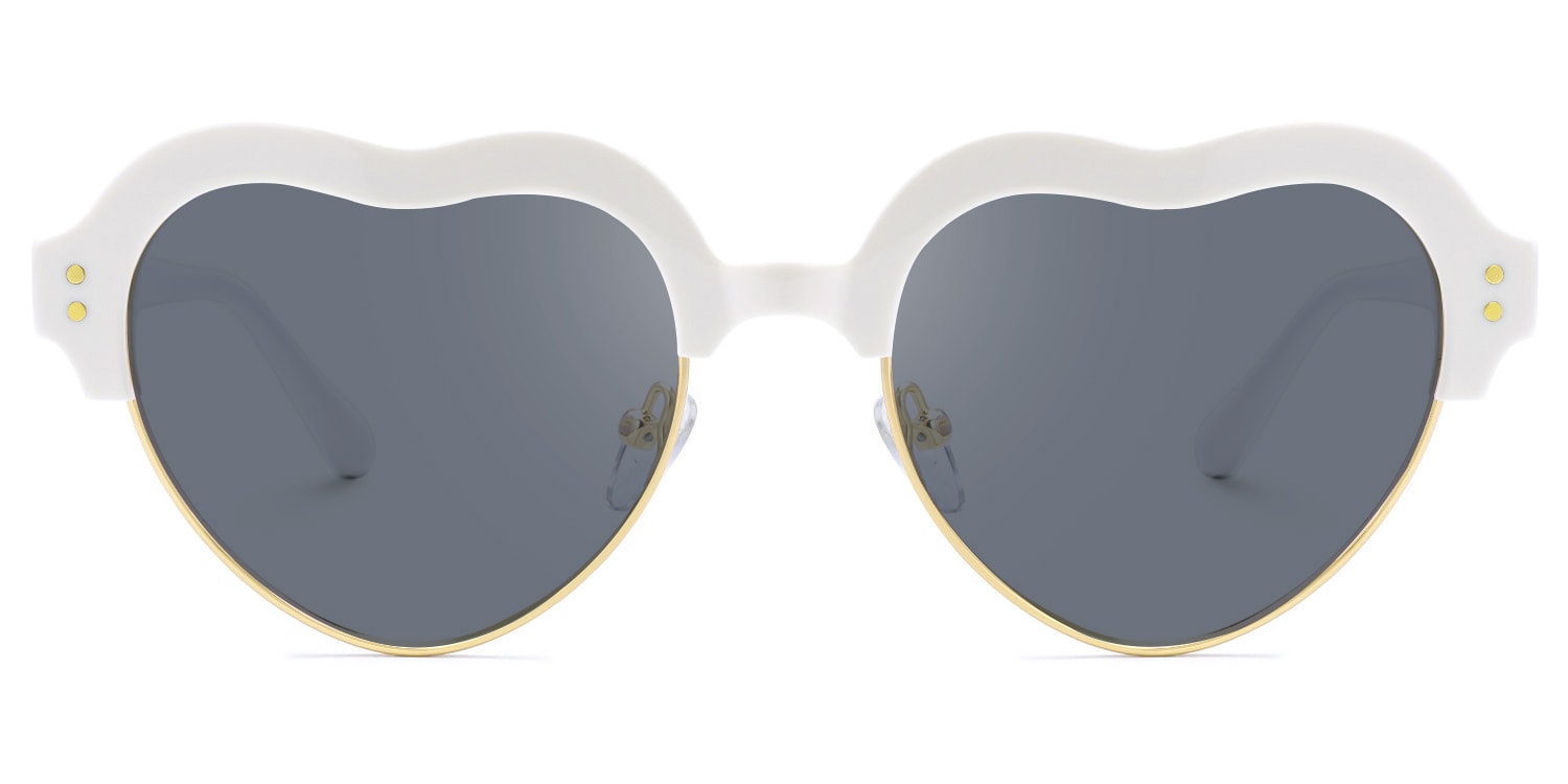 

Galido - Geometric White Prescription Sunglasses