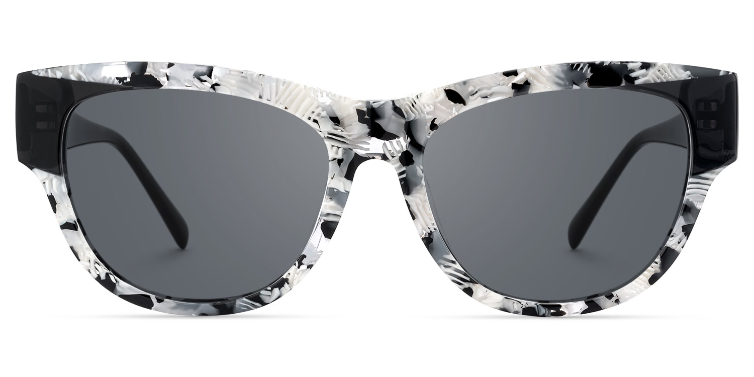 Fusion - Cat Eye Pattern Sunglasses - 1