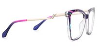 Adebola - Butterfly Purple Eyeglasses | Vooglam