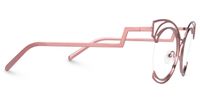 Maggie - Cat Eye Pink Eyeglasses | Vooglam 