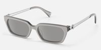 Scarpa - Rectangle Silver Sunglasses