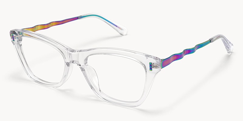 Hype - Square Transparent Eyeglasses